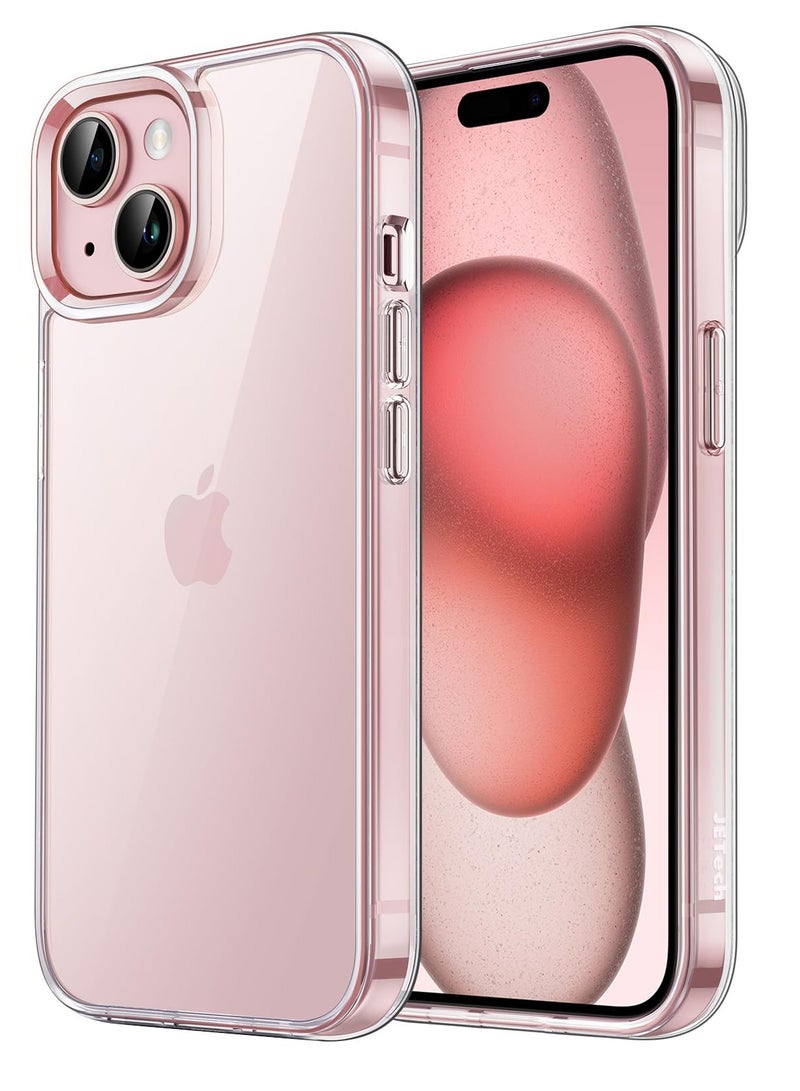 iPhone 15 Crystal Clear Ultra Cover Flexible Scratch Resistant TPU Gel Rubber Soft Skin Silicone Shockproof Protective Phone Case Cover for iPhone 15 6.1  - Image 1