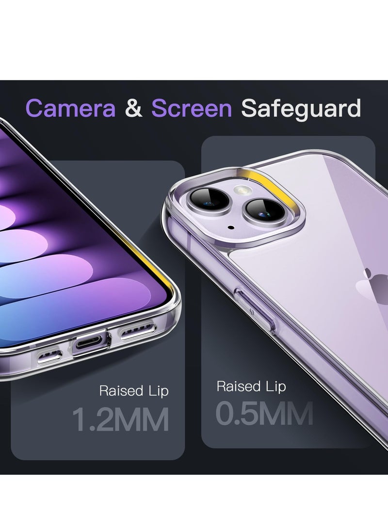 iPhone 15 Crystal Clear Ultra Cover Flexible Scratch Resistant TPU Gel Rubber Soft Skin Silicone Shockproof Protective Phone Case Cover for iPhone 15 6.1  - Image 5