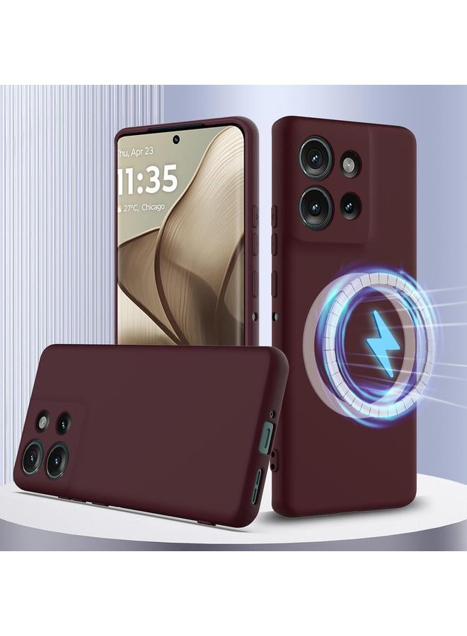 S-TOP Case For Motorola Edge 50 5G Shockproof Silicone Magsafe Phone Case - Image 1