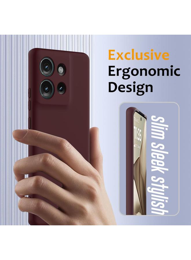 S-TOP Case For Motorola Edge 50 5G Shockproof Silicone Magsafe Phone Case - Image 4