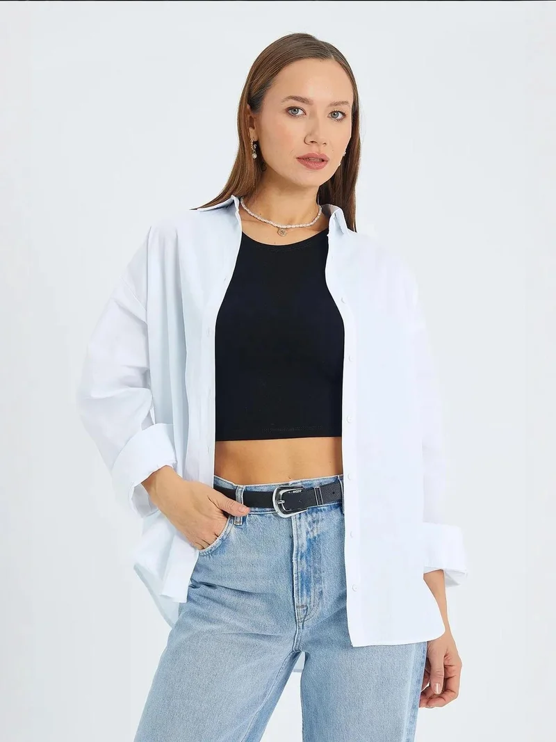 MixRay Mixray Long Sleeve Cotton Shirt