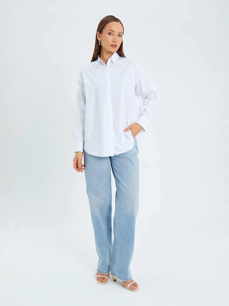 MixRay Mixray Long Sleeve Cotton Shirt