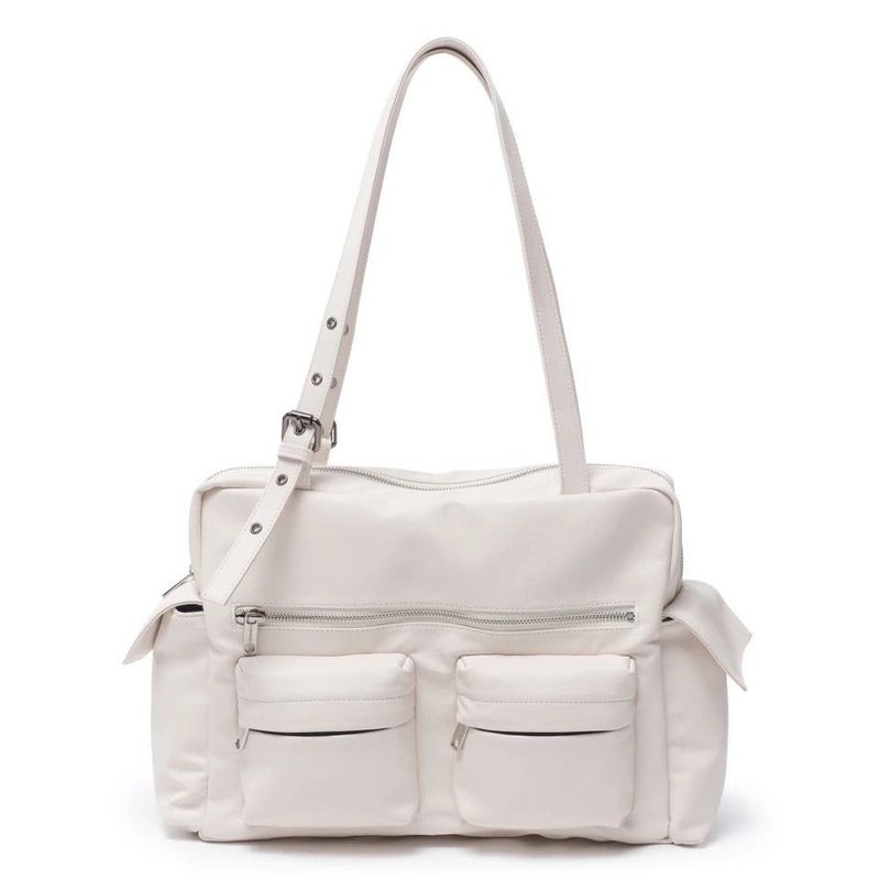Samo Ondoh Korean Fashion Women''s Underarm Motorcycle Shoulder Bag Multi-Pocket Adjustable Crossbody Bag - Image 1