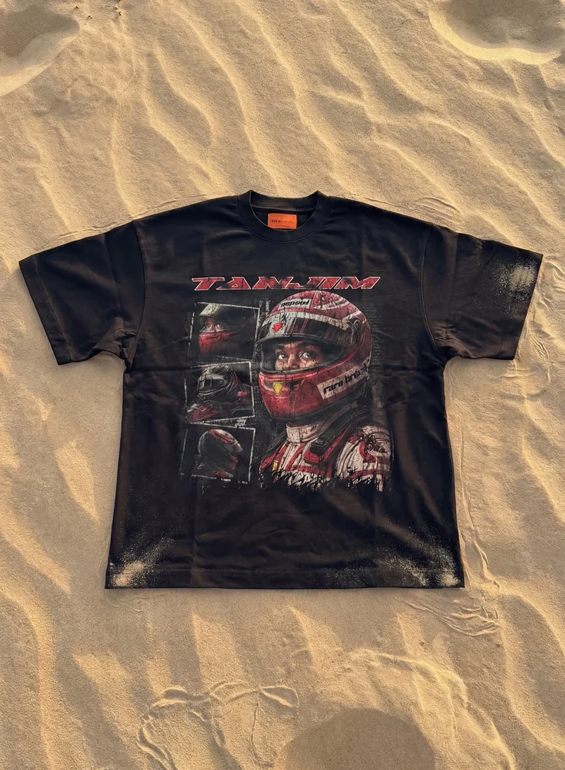 Tanjim Squad  RARE BREED RACE TEE – MIDNIGHT for Men | Best Price UAE