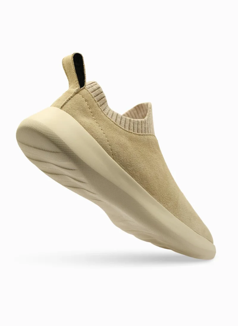 DUOZOULU  SK Clear Suede Trainer  | Best Price UAE