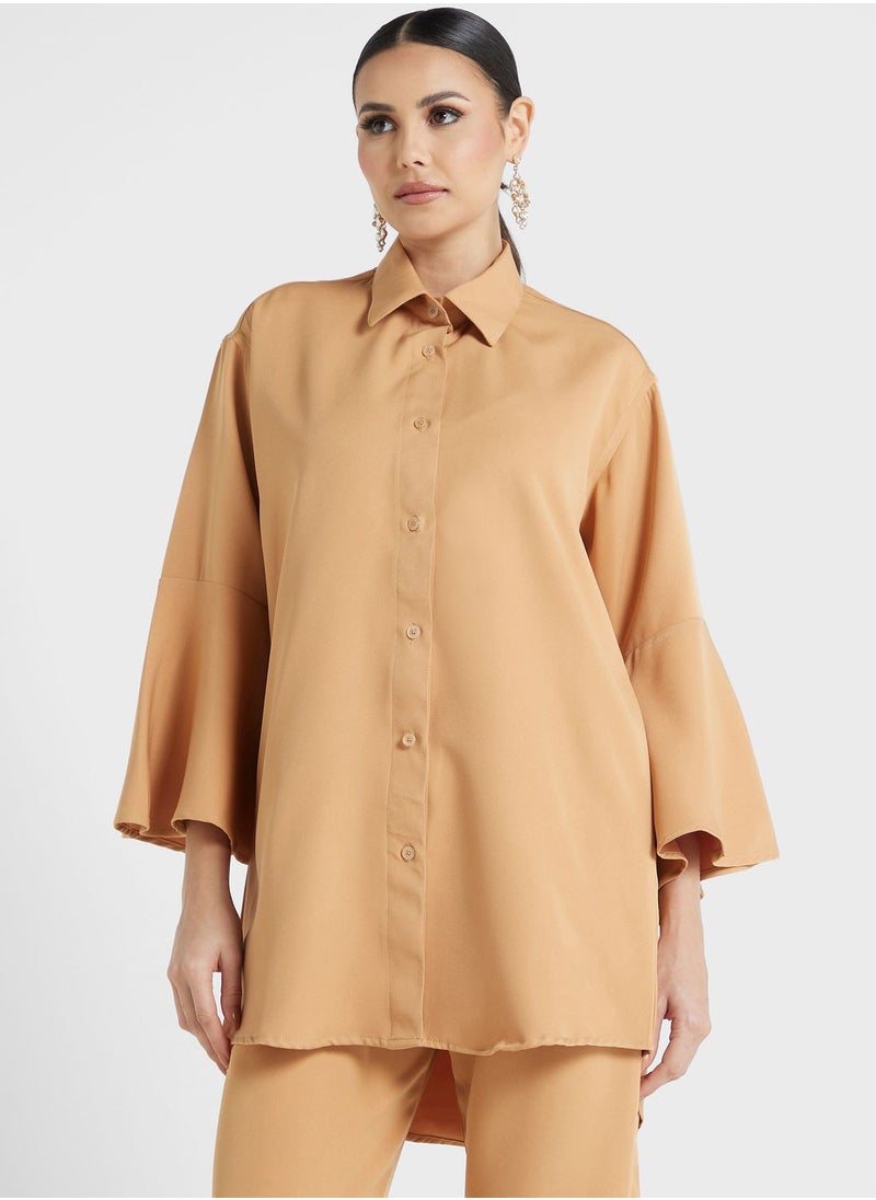 hayas closet Button Down Shirt & Pant Set  - Image 3