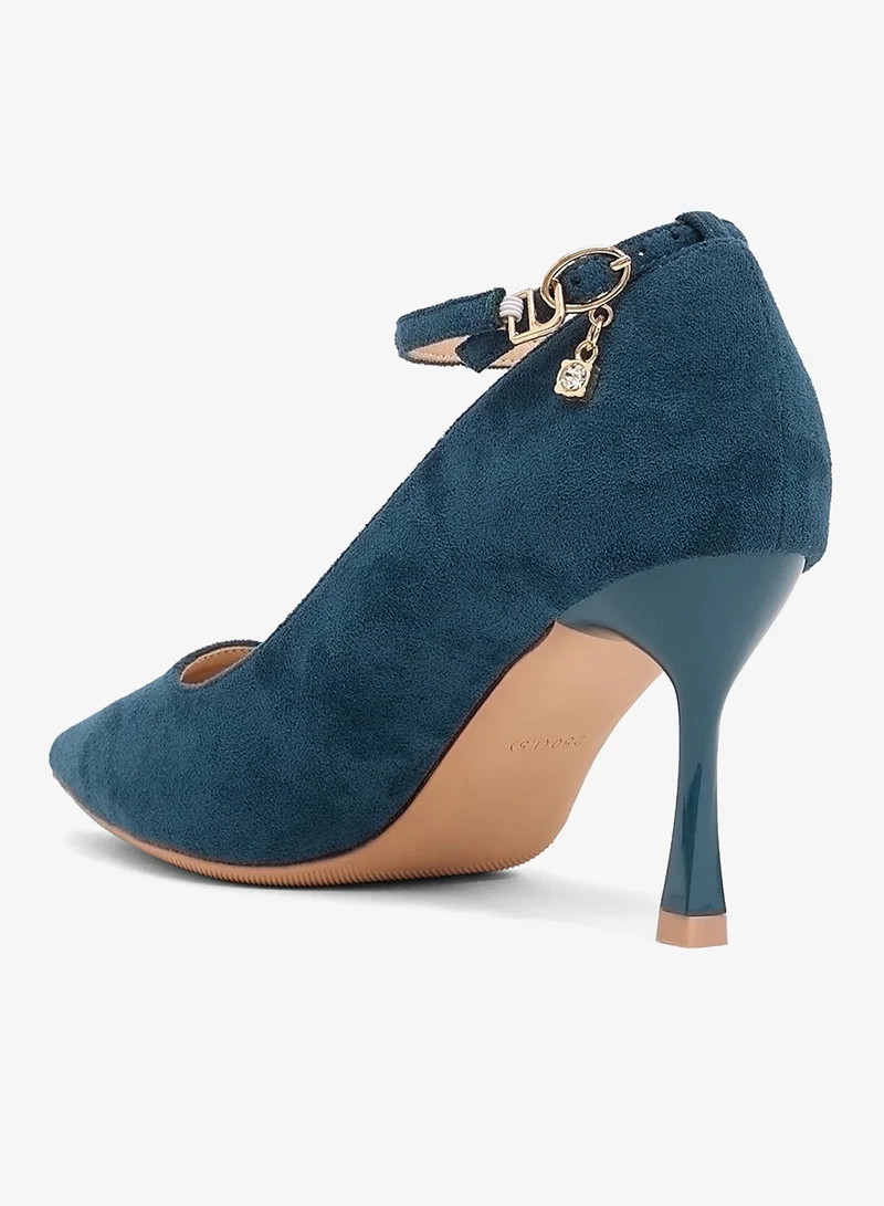 Khizana Blue High Heeled Pump for Women | Best Price UAE