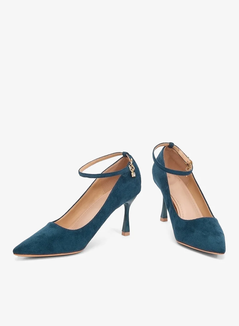 Khizana Blue High Heeled Pump for Women | Best Price UAE