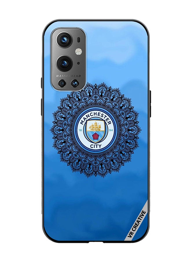 VR CREATIVE Protective Case Cover For OnePlus 9 Pro Man City Design Multicolour - Image 1