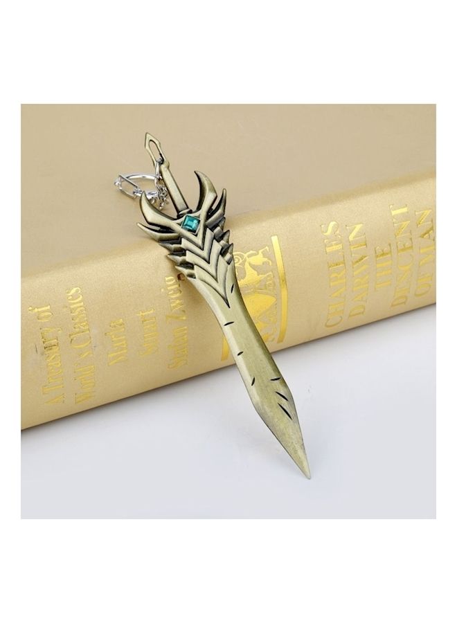 نيبمينينت سلسلة مفاتيح مزودة بدلاية بتصميم سلاح Heroes Union على شكل سيف ماسيا رافين جوجرنات - Image 2