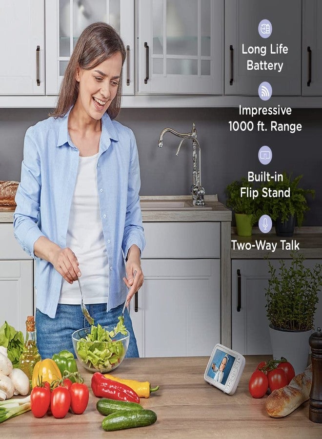 HUBBLE CONNECTED Nursery Pal Glow+ Smart Baby Monitor with 5" Parent Unit and Wi-Fi Viewing via Free App - 7-Color Night Light, Sleep Trainer, Remote Pan Tilt Zoom, 2-Way Talk, Infrared Night Vision - Image 5