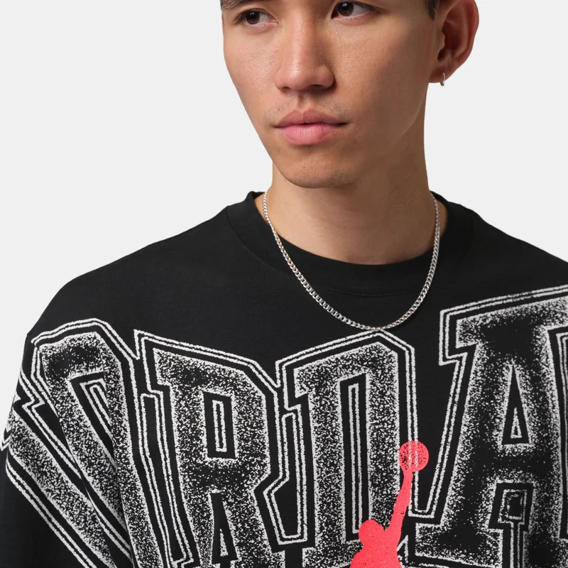Jordan Black Men's Graphic T-Shirt for Men | Best Price UAE