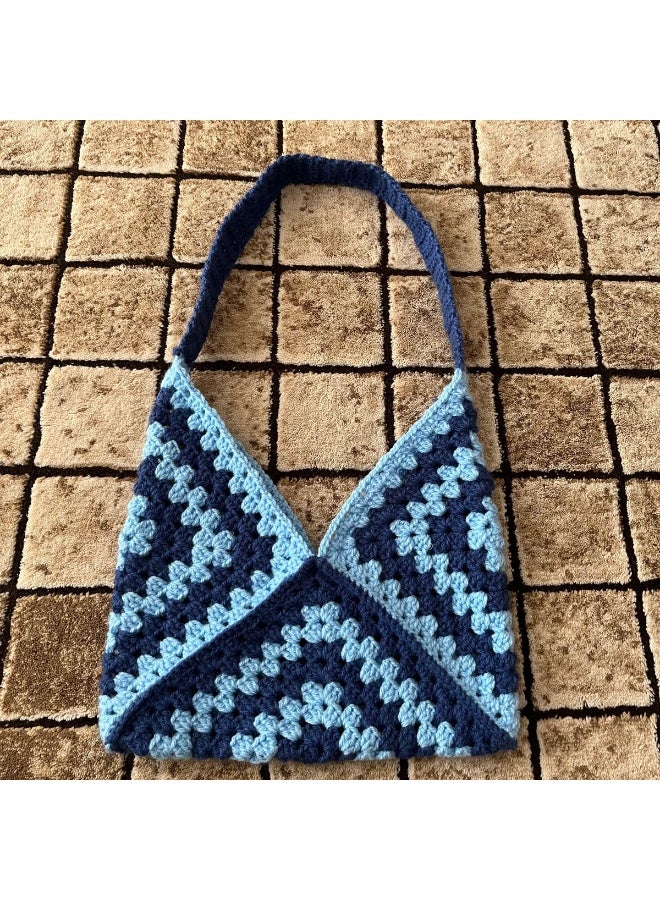 CROCHKA Elegant Handmade Summer Crochet Shoulder Bag - Image 1