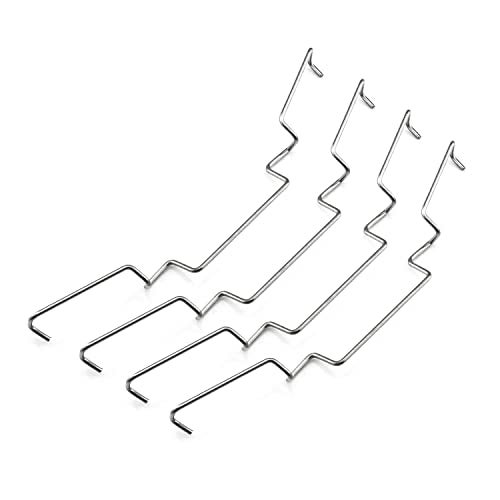 DGHAOP 4pcs Computer Mainboard CPU Radiator Fan Fixing Clip Computer Cooling Accessories, 9CM Wire Buckle Lower Hook Type - Image 1