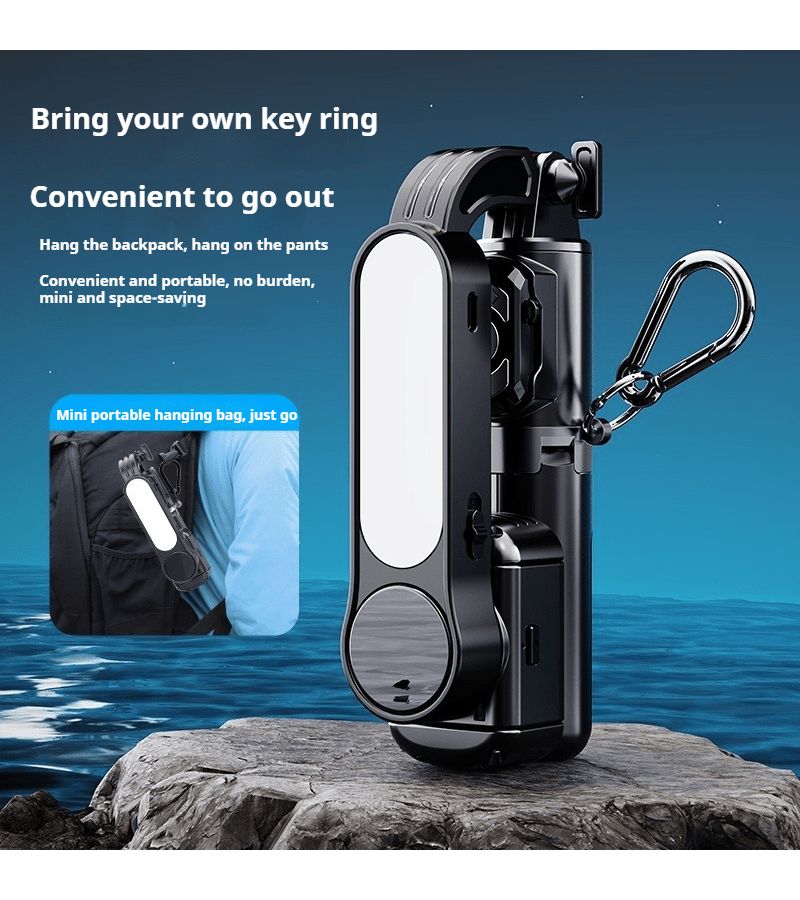 Intelligent Anti-Shake Gimbal Stabilizer Selfie Stick 360 Rotation - Image 3