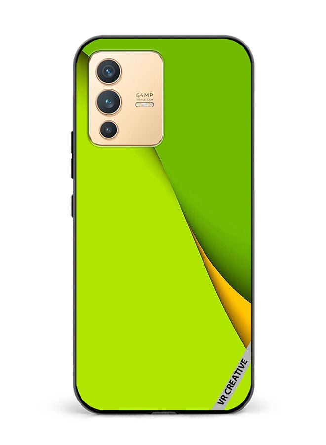 VR CREATIVE Protective Case Cover For Vivo V23 5G Layers Design Multicolour - Image 1
