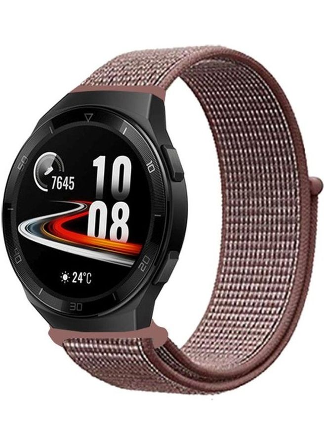 HuHa Replacement Band For Huawei Watch GT 2e y Mauve Brown - Image 1