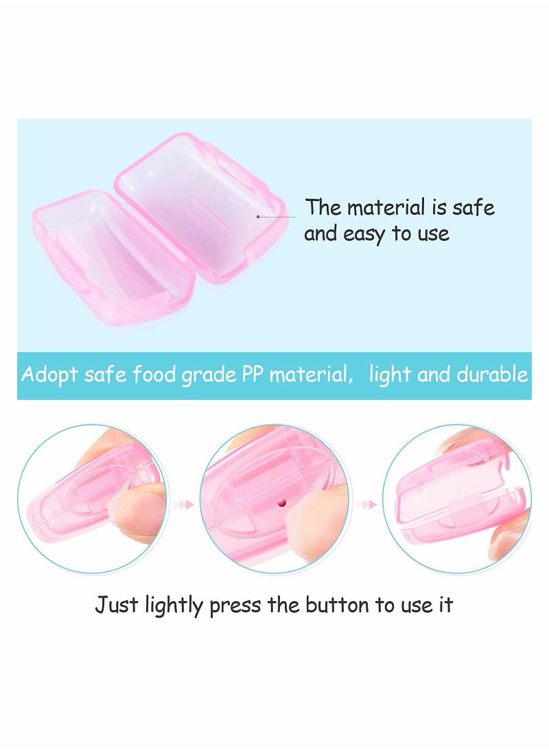 Excefore Portable Toothbrush Head Covers, Travel Toothbrush Head Covers  - Image 2