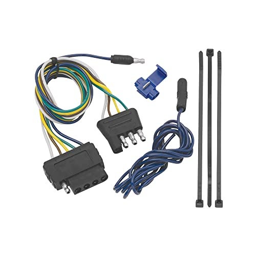 Draw-Tite Tow Ready 20136 4-Flat to 5-Flat Connector Assembly, Black - Image 1