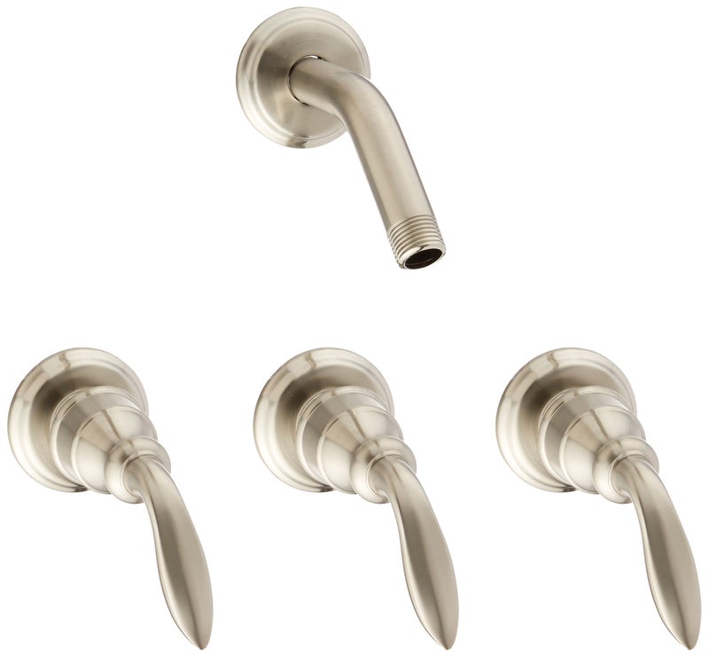 Pfister Pfister S10-430K Avalon 3-Handle Shower Handle Rebuild Kit, Brushed Nickel 