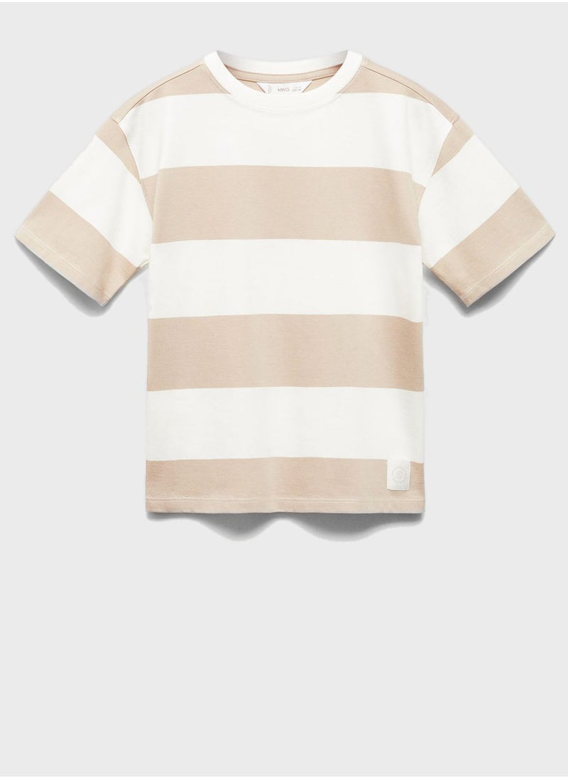 MANGO - Kids Colorblock T-Shirt - Image 1