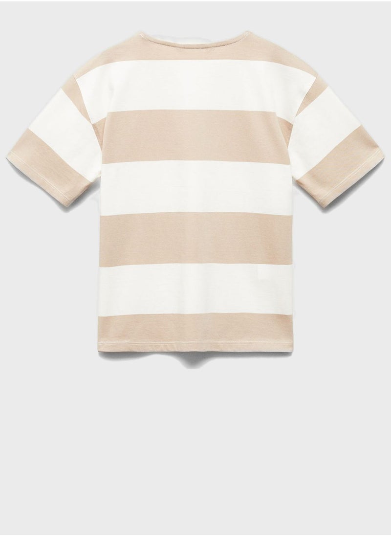 MANGO - Kids Colorblock T-Shirt - Image 1
