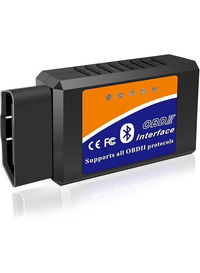 promass OBD2 Bluetooth Scanner Code Reader Reset for Android Windows, Auto Car Diagnostic Scan Tool OBDII Adapter for Check Engine Light for Torque, OBD Fusion, Car Scanner App