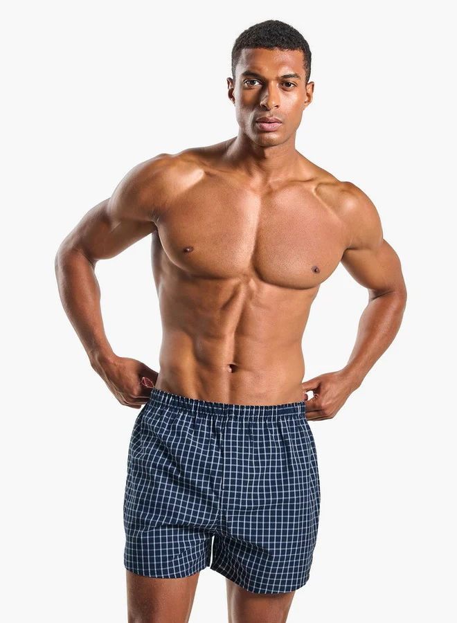 سبلاش فيڤ Set of 3 - Boxer Briefs with Elasticated Waistband and Antibacterial Protection