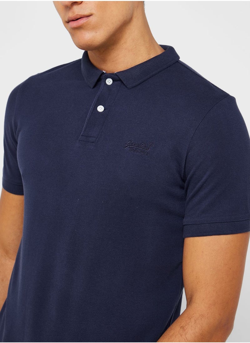 Superdry - Classic Pique Polo - Image 1