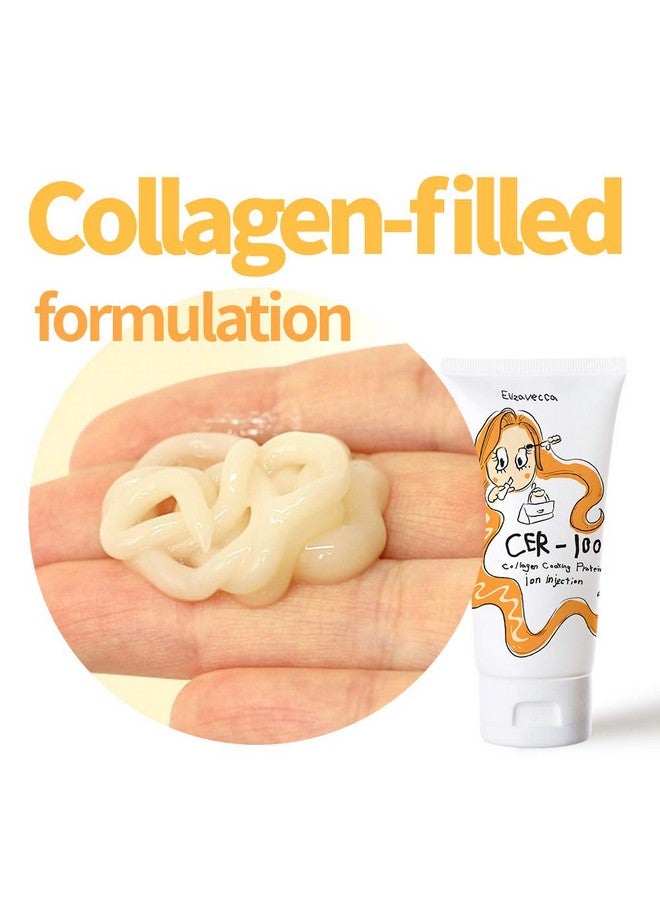 Elizavecca حليبي أصبع الكولاجين طلاء بروتين أيون حقن 1.7 أوقية - Image 3