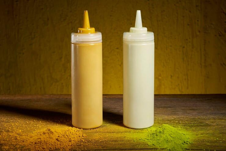 PUTHAK Food grade, bpa free, non toxic, plastic Tasty ketchup Sauce bottle/Squeeze Bottle For Ketchup, iceing, cream, chutney, sauses oil etc (1000 ML) - Image 2
