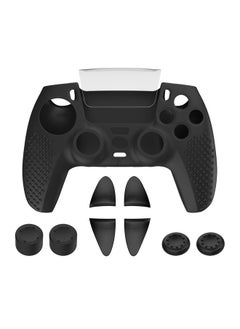 PS5 Joystick Protector, PS5 Accessories Protective Cover with 4 Joystick Caps, 4 Trigger Buttons, and Touch Screen Film