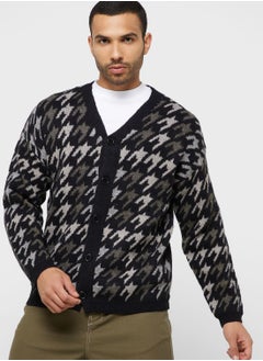 Dogtooth Cardigan