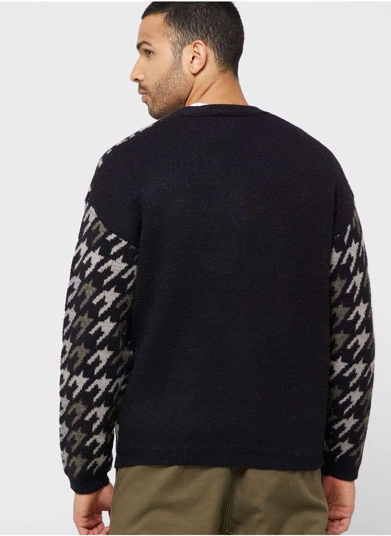 Seventy Five - Dogtooth Cardigan - Image 1