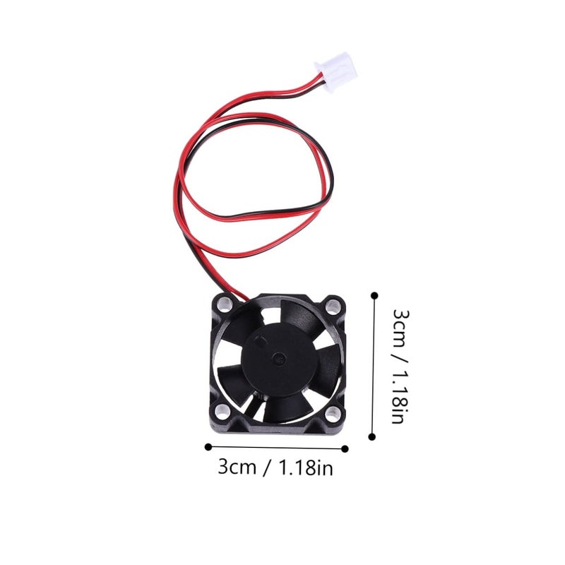6Pcs Mini Quiet Cooling Fan Low Noise Hydraulic Bearing For Printers Home Office - Image 3