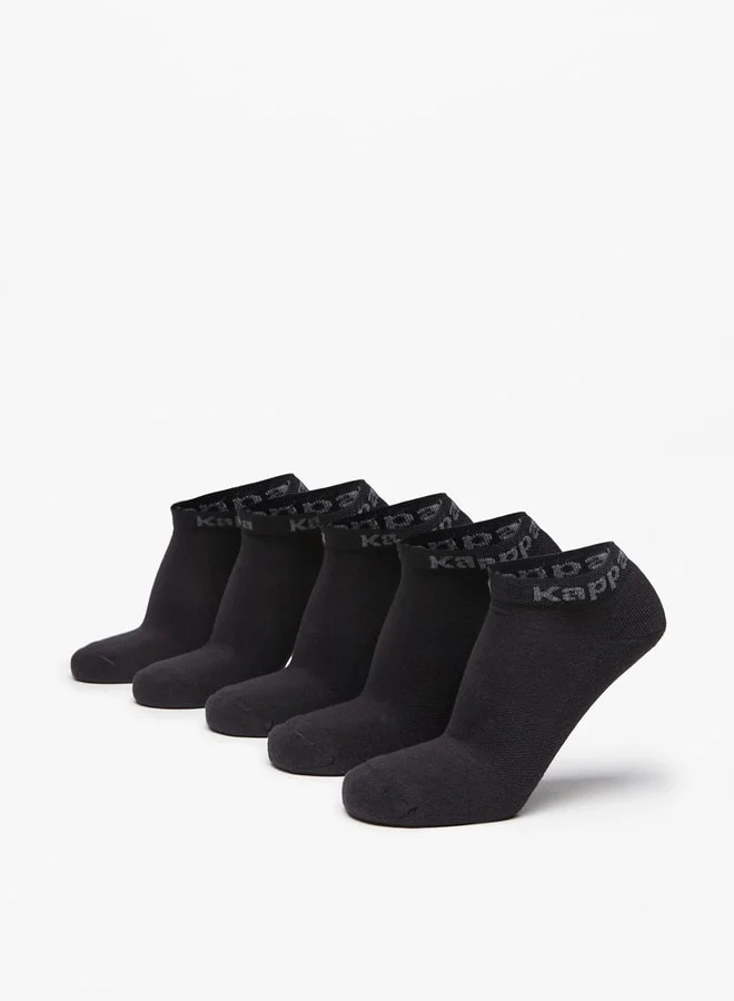 Kappa Printed Ankle Length Socks - Set of 5