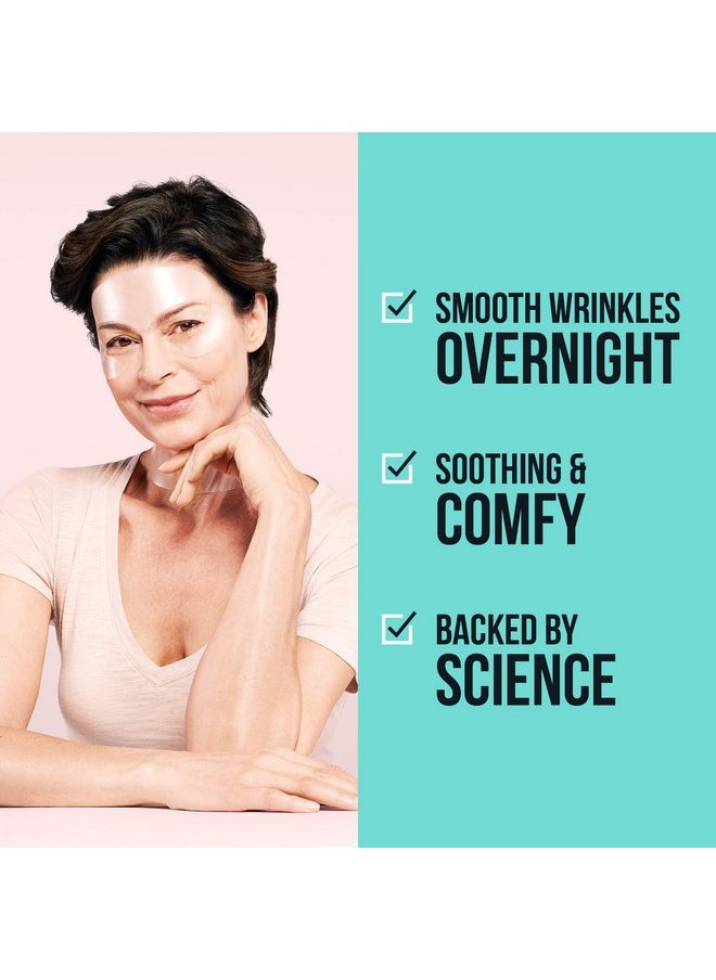 Sio Beauty Facelift Antiwrinkle Patches For Neck Forehead Eye & Smile Overnight Smoothing Silicone Patches For Fine Lines And Wrinkles  - Image 4