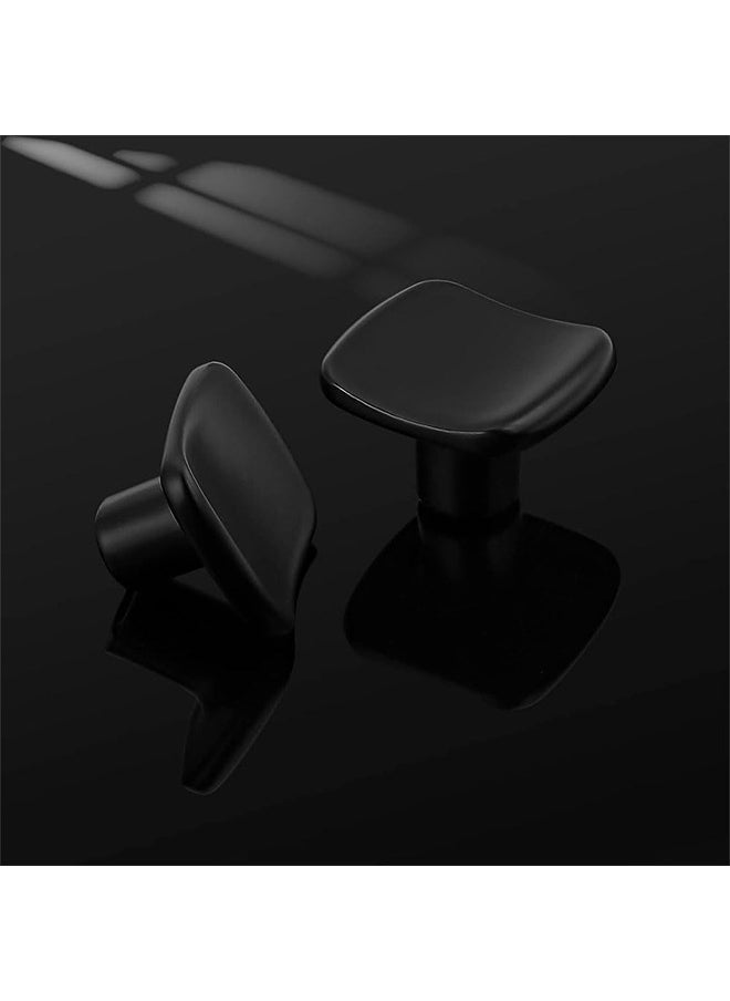 Peachjoy Kitchen Cabinet Knobs of Oval,Quality Drawer and Dresser Knob, Handle Pulls for Cabinet Doors, Bathroom Drawers,32mm,10 Pack,Matte Black  - Image 4