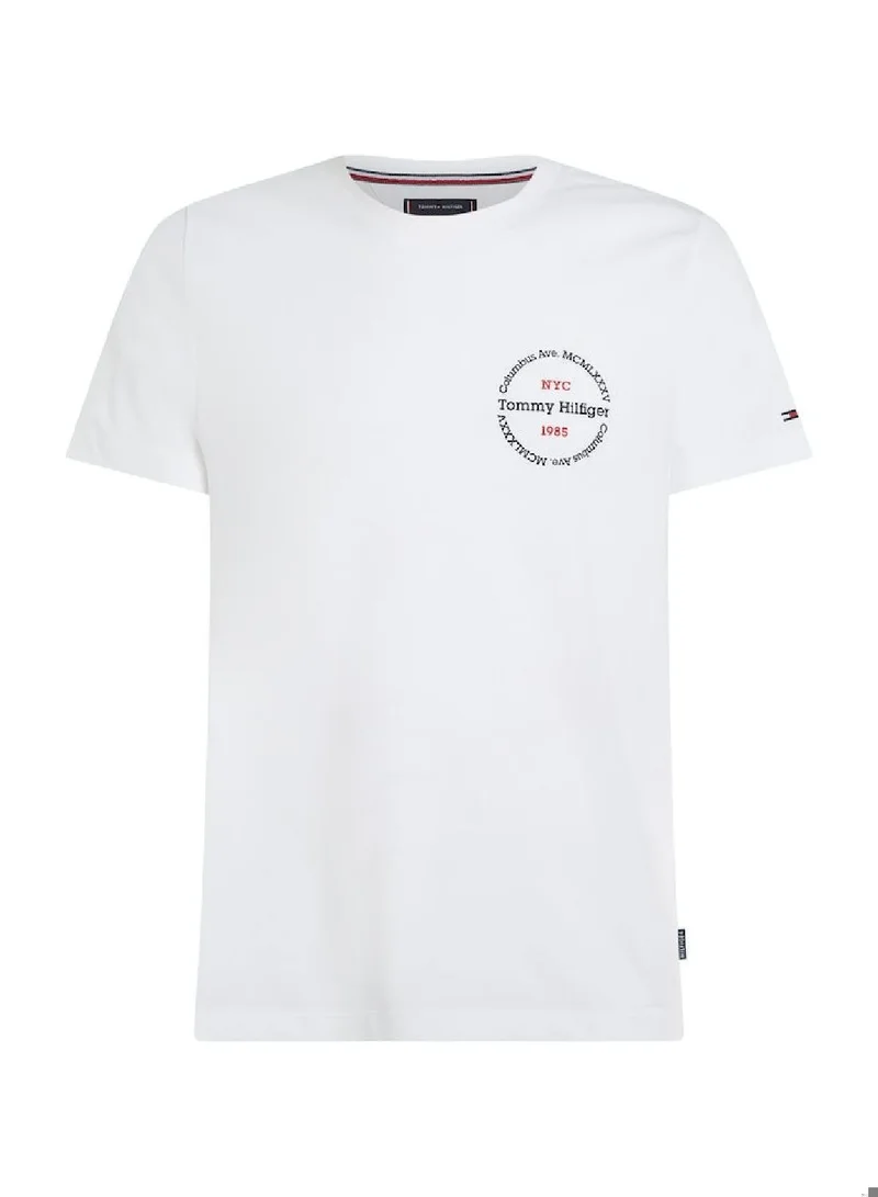 TOMMY HILFIGER Hilfiger Rounded Logo T-Shirt