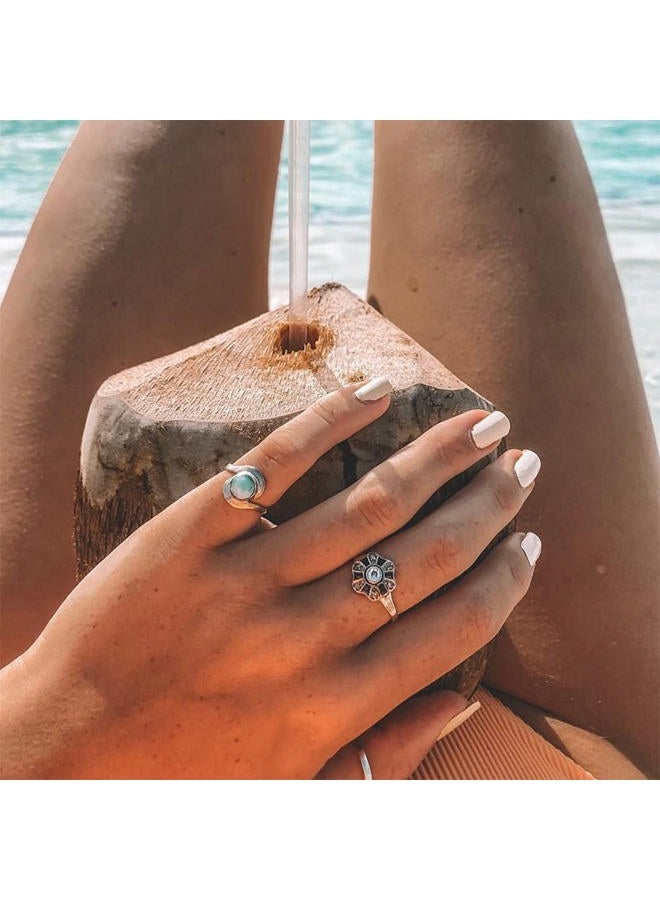 Dazzle Dry Mini Kit 4 Step System - Rose Quartz, a light peach blossom with pink blush. Semisheer cream. (5 Piece Kit / 5 Manicures) - Image 3