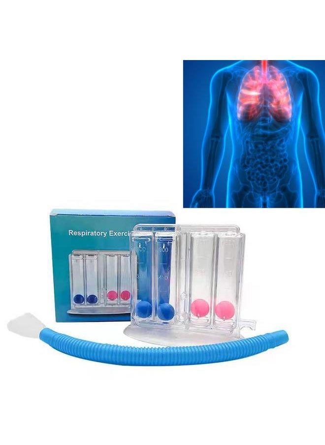 Thoraya Respiratory Exerciser Deep Breathing Exerciser Breath Exercise Measurement System 4 Balls  - Image 5