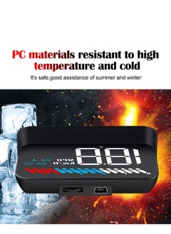 GULFLINK GULFLINK Head Up Display(HUD) Vehicle Speed Meter M7  - Image 3