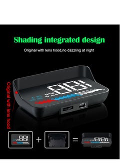 GULFLINK GULFLINK Head Up Display(HUD) Vehicle Speed Meter M7  - Image 4