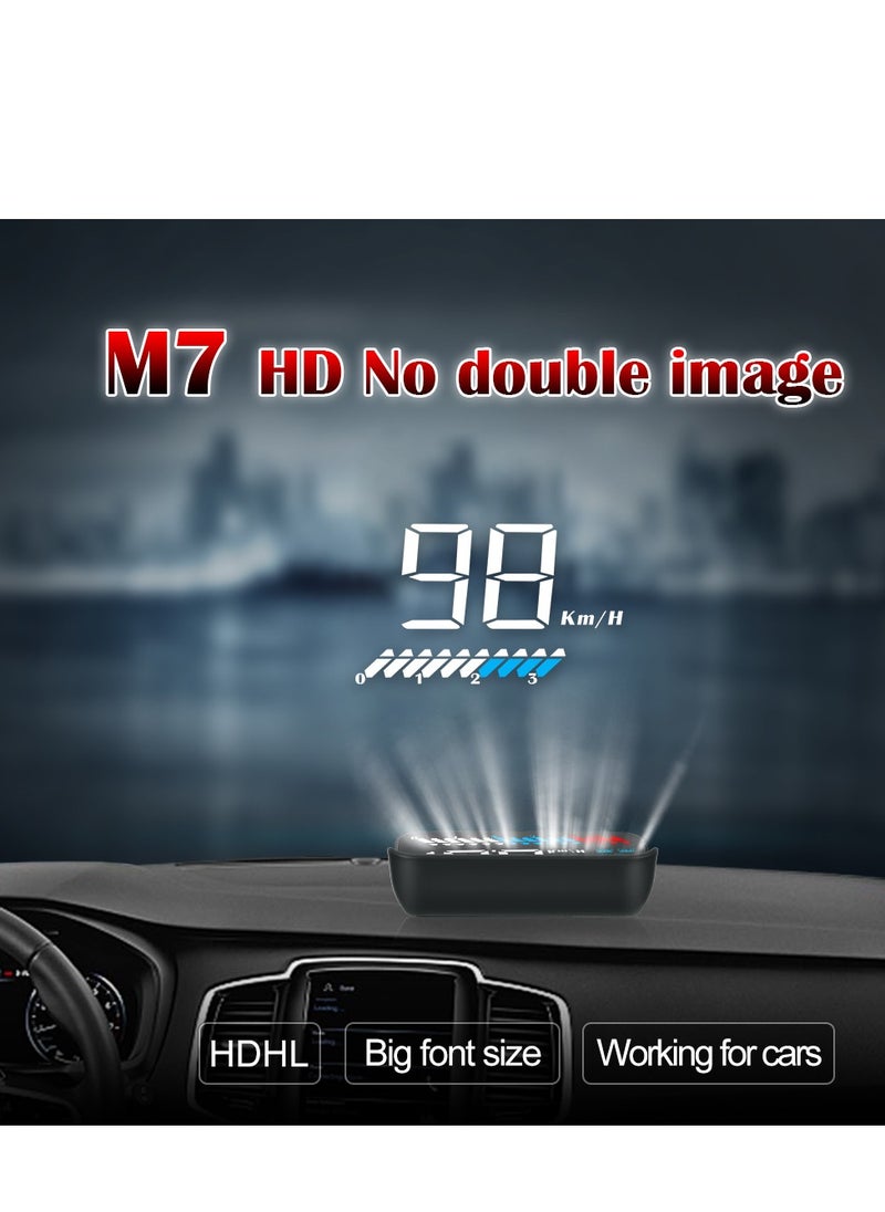 GULFLINK GULFLINK Head Up Display(HUD) Vehicle Speed Meter M7  - Image 2