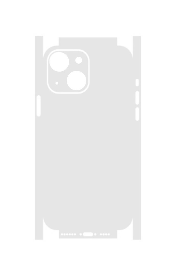 DIGI CORE iPhone Full Coverage Set iPhone 14 Screen Protector 3 Pack 6.1 Inch 2.5D Curved Edges With iPhone 14 Camera Lens And Anti-Scratch iPhone Back PVC Clear Sheet (iPhone 14,Red) - Image 4