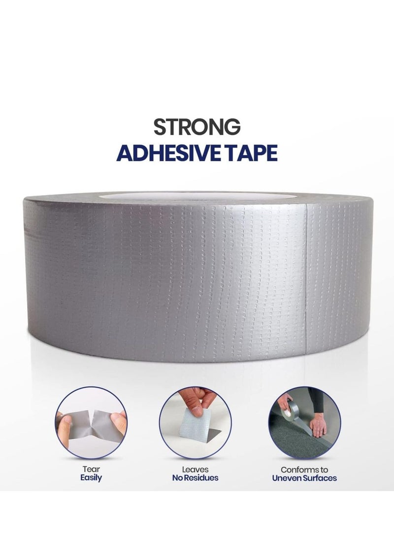 Generic Heavy Duty Duct Tape 48mm Gray  - Image 2