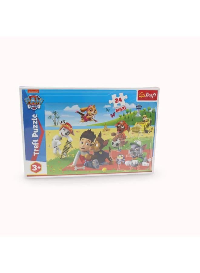 Trefl Fun On The Blanket Puzzle - 24 Pcs - Image 1
