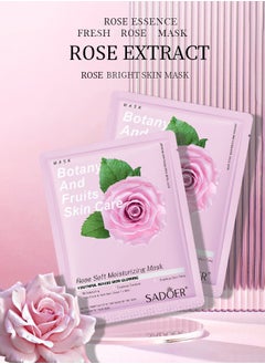 SADOER Plant Nutrition Antioxidant Facial Sheet Mask-Premium Essence Moisturizing|Anti-aging Hydrating Face Masks,Clarifying,Nourishing And Firming|Face Mask Skin Care&Beauty Facial Sheet Mask,Cruelty-Free  - Image 3