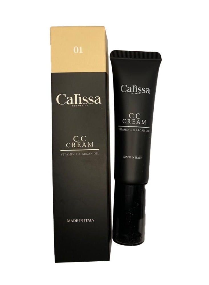 CARISSA COSMETICS CC Cream Moisturizing & Correcting Skin 30ml 01  - Image 1
