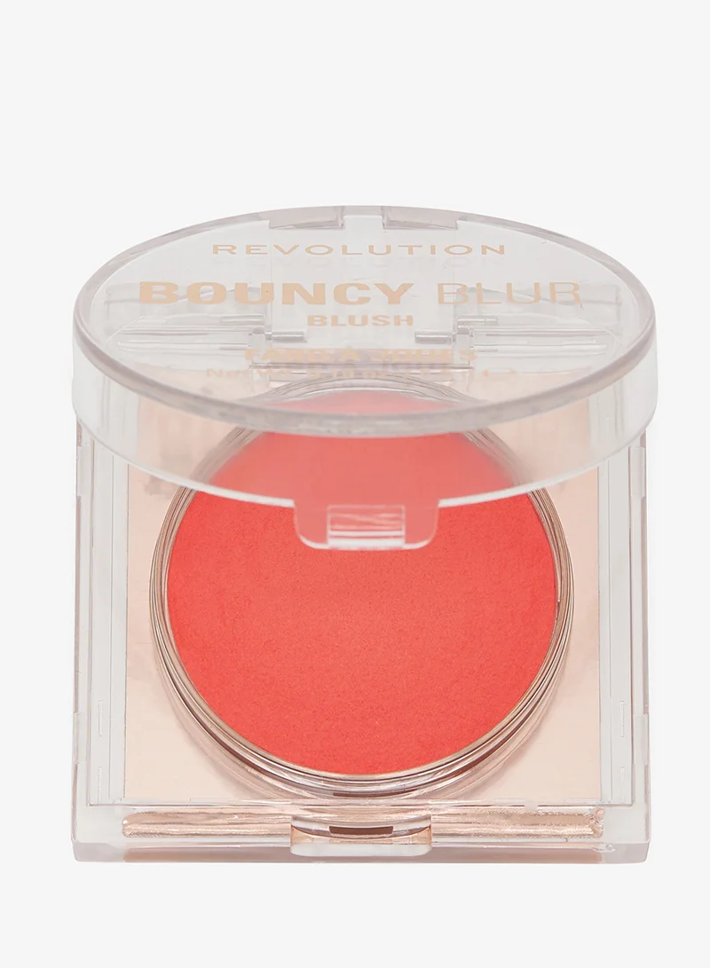 Makeup Revolution Revolution Bouncy Blur Blush Coral Blur Burst